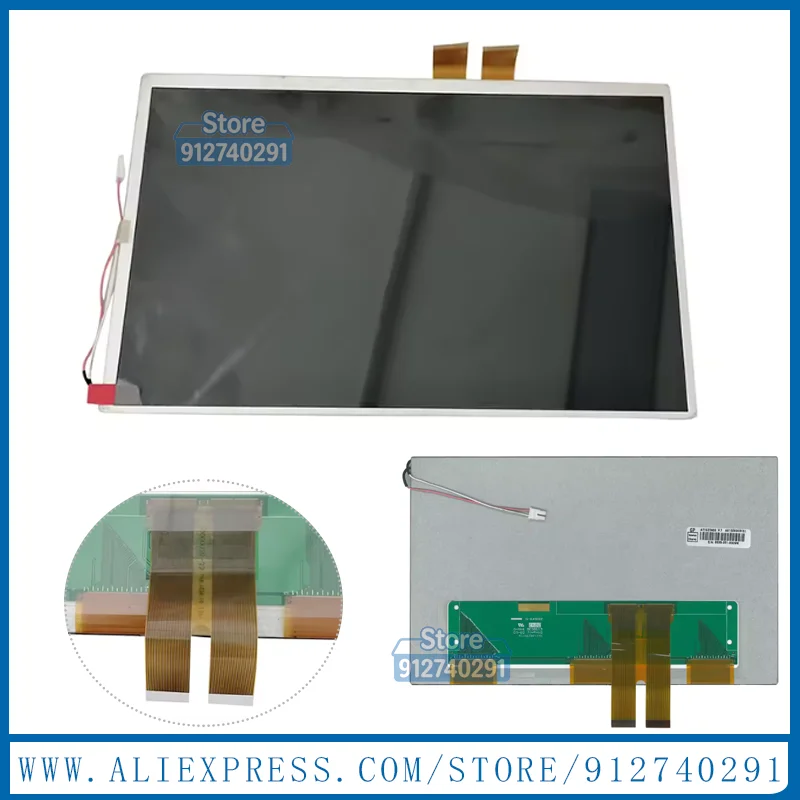 オリジナル102インチlcd-at102tn03-v8-at102tn03-v9-産業用tft液晶ディスプレイ、タッチスクリーン、234×145mm