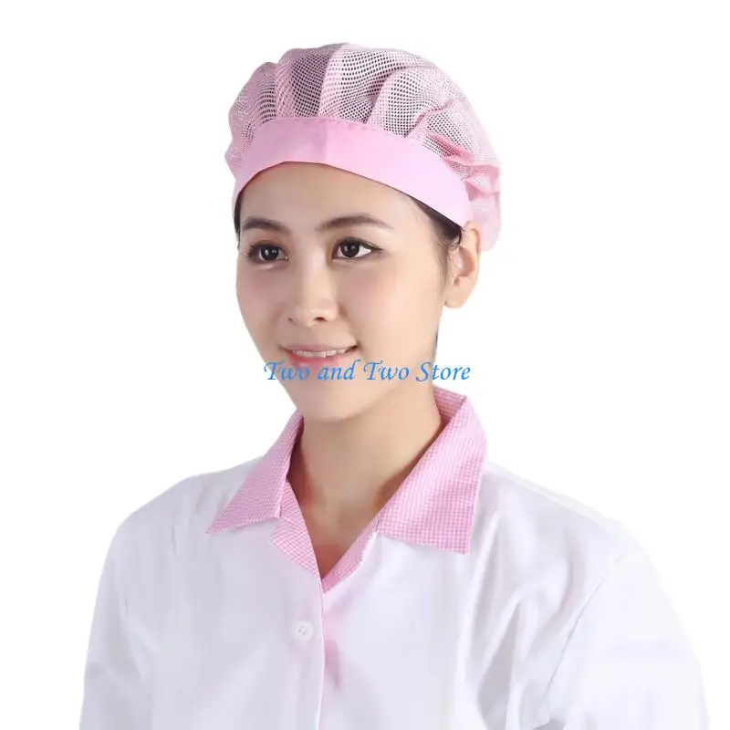 

HX6F Breathable Mesh Chefs Cap for Comfort and Hygiene During Long Cooking Hours in Kitchens