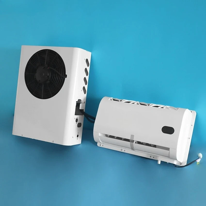 Split Electric Car Van DC 12 Volt AC unit Parking air Conditioner 24V Air Condition 12V for Truck Camper