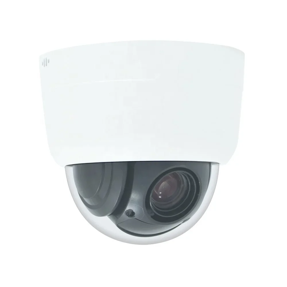 كاميرا صغيرة 4 بوصة 10 × 2 ميجابكسل عالية السرعة قبة تناظرية CCTV PTZ مقاومة للماء ومضادة للتخريب كاميرا 360 درجة