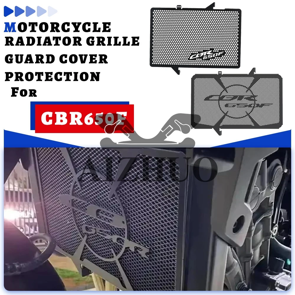 

For Honda CBR650F CBR 650F 2014 2015 2016 2017 2018 Accessories Motorcycle Water Tank Net Radiator Grille Cover Guard Protection