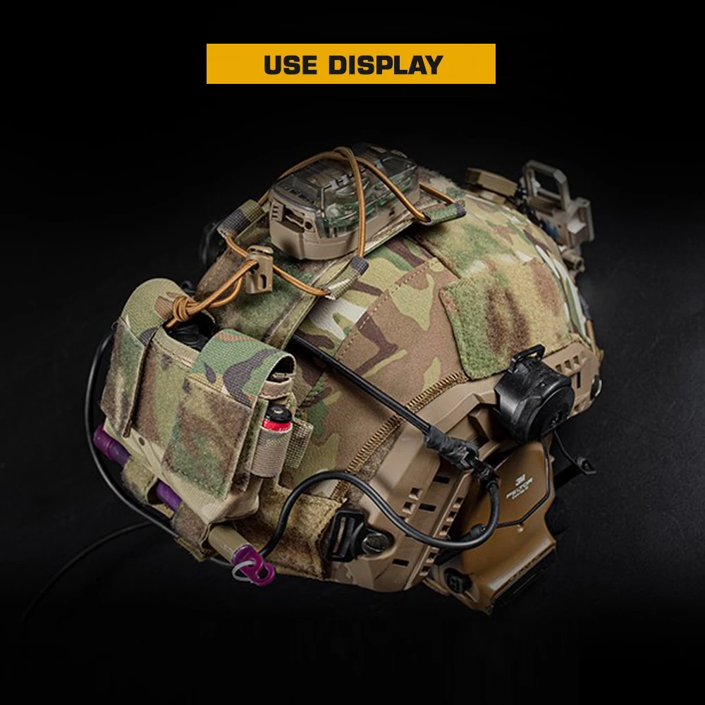 Tactical Helmet Battery Pouch MK2 Battery Pack M-LOK FAST Helmet Counterweight Bag Militares Hunting Airsoft Accessories