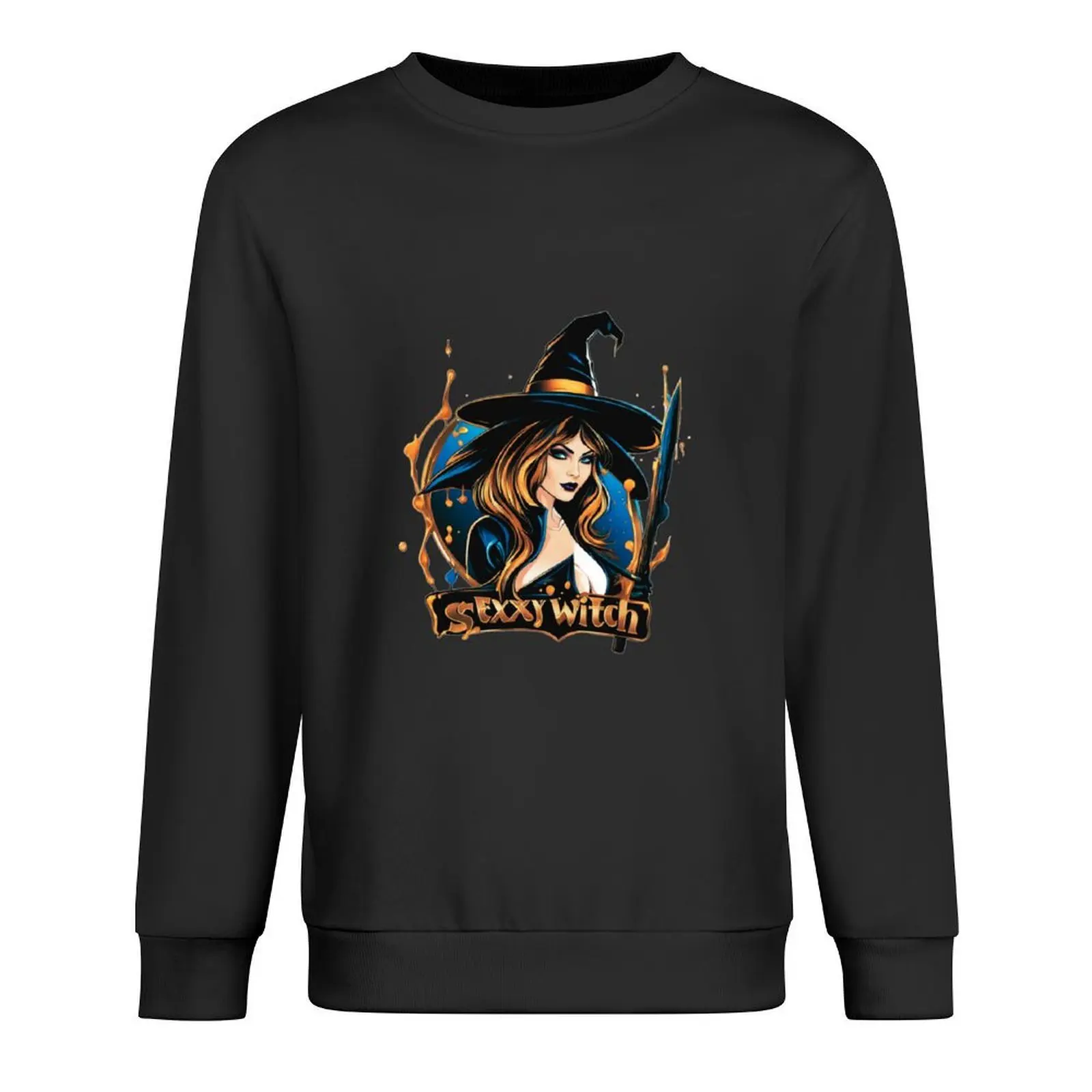

Sexy Halloween Witch Pullover graphic t shirts men autumn clothes fashion men anime clothing hoody