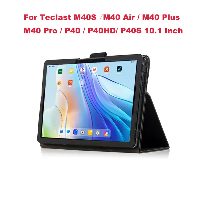 

Leather Cover For Teclast M40S M40 Air M40 Plus M40 Pro P40 P40HD P40S 10.1 Inch Tablet Case With Hand Holder Grip Shell