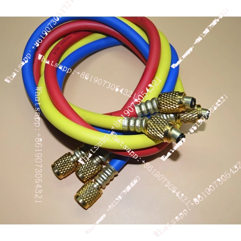 

Air conditioner fluoride tube R22/134A high pressure resistant three-color hose refrigeration tool
