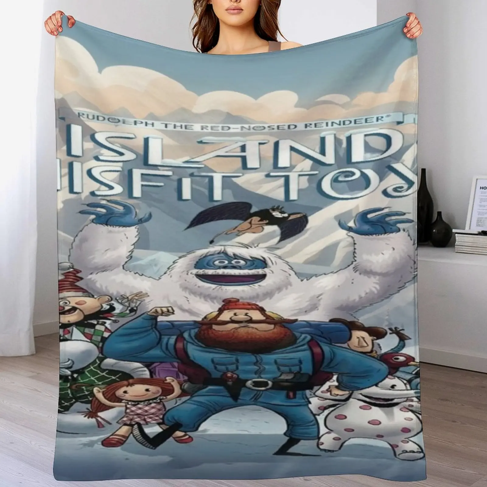 

Misfit Toys DreamscapesbyTeresa Throw Blanket Large Sofas Blankets