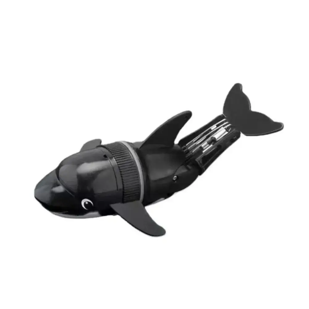 漫画デザインの電動イルカ、電動スイングアクション、電動魚の回転運動、水で動く、水遊び