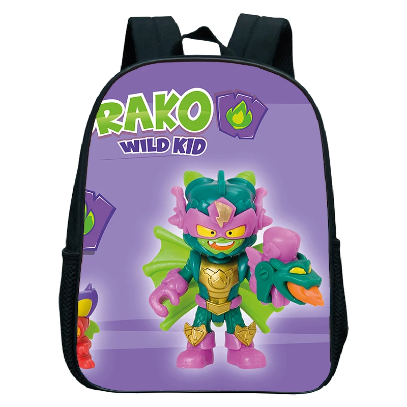 SuperThing Wild Kid Backpack Boys Girls Kindergarten Bag Children School Bags Superzings Toddler School Backpack Cartoon Bookbag