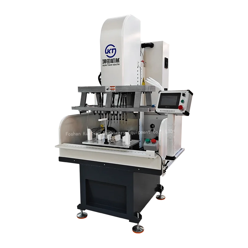 Automatic CNC Drilling and Tapping Machine Double Servo Power Head High-power Motor Multi-hole Drilling