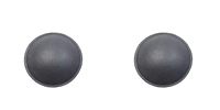 2pcs 36mm Paper Dust Cover Dome Dust CAP Series Woofer Speaker Repair Parts Accessories Black Audio