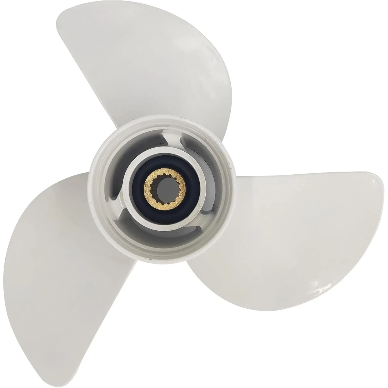 

13 1/2x15-K 6E5-45947-00-EL Aluminum Outboard Propeller for Yamaha 60HP 70HP 75HP 80HP 85HP 90HP 115HP 130HP 15 Tooth-RH