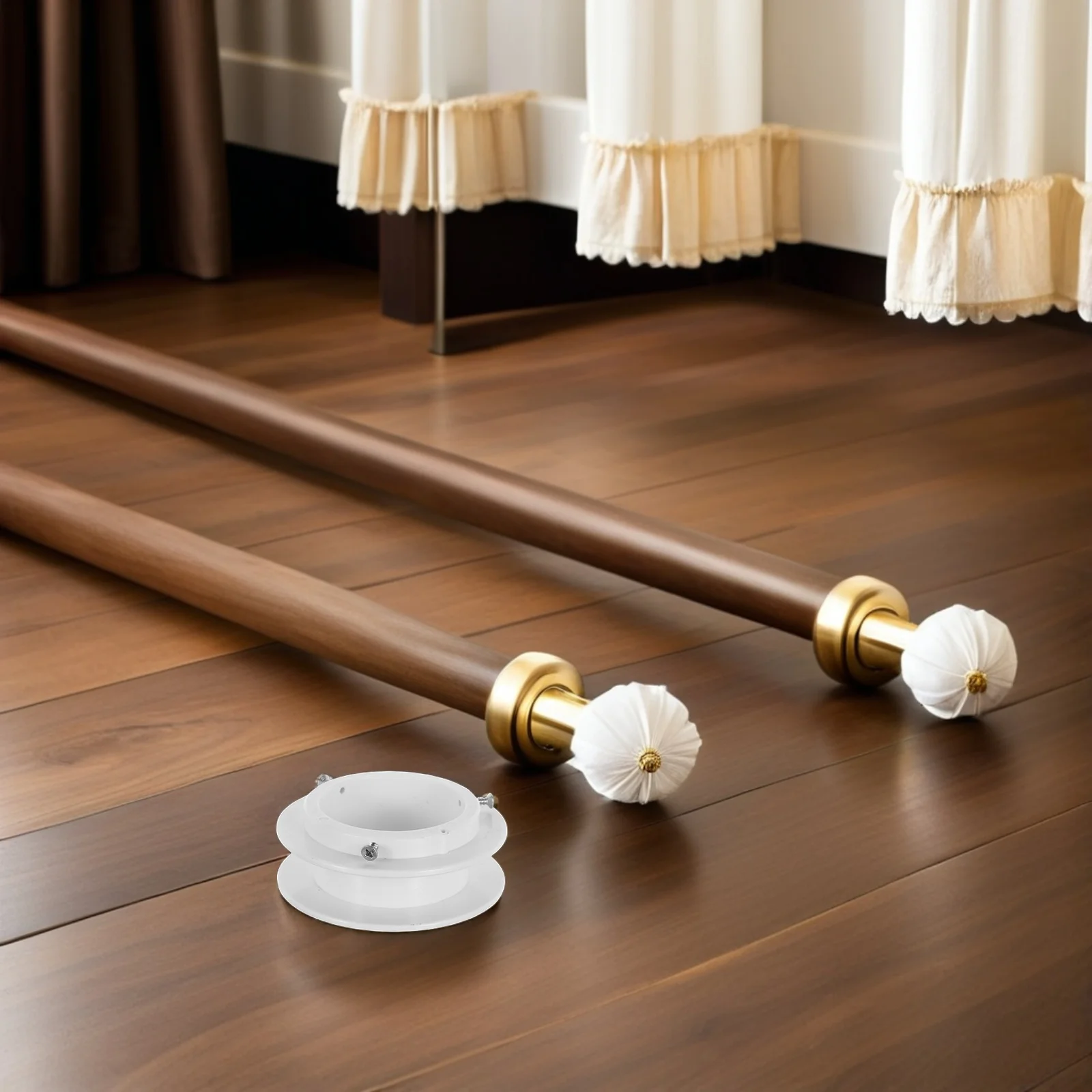 Motorized Electric Curtain Track Lift Belt Winder Quiet Heavy Duty Cord Reel Ceiling Mount for Residential and Commercial