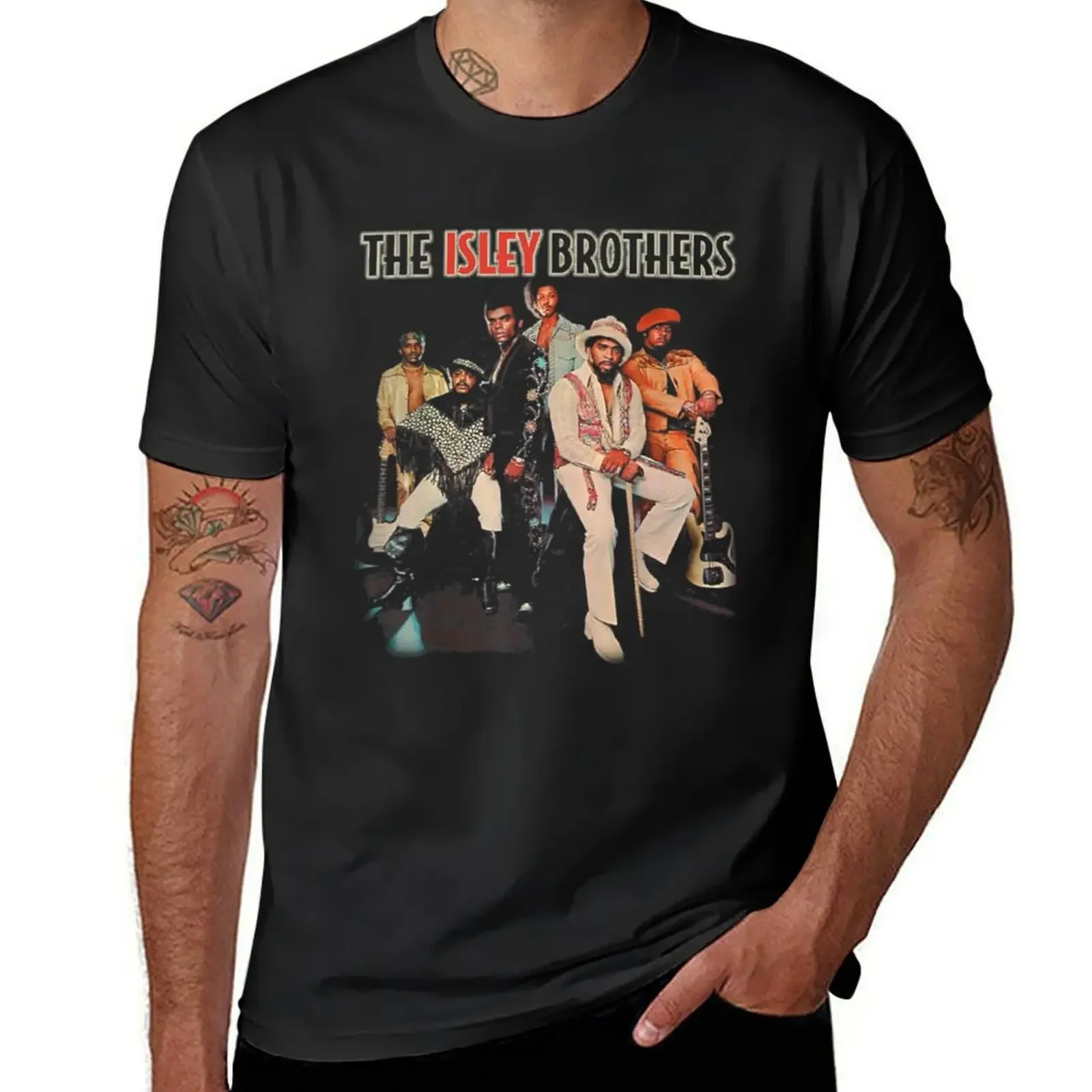 The Brothers Muisic Ablum Brand T-Shirt sports fans hippie clothes plus sizes mens graphic t-shirts anime