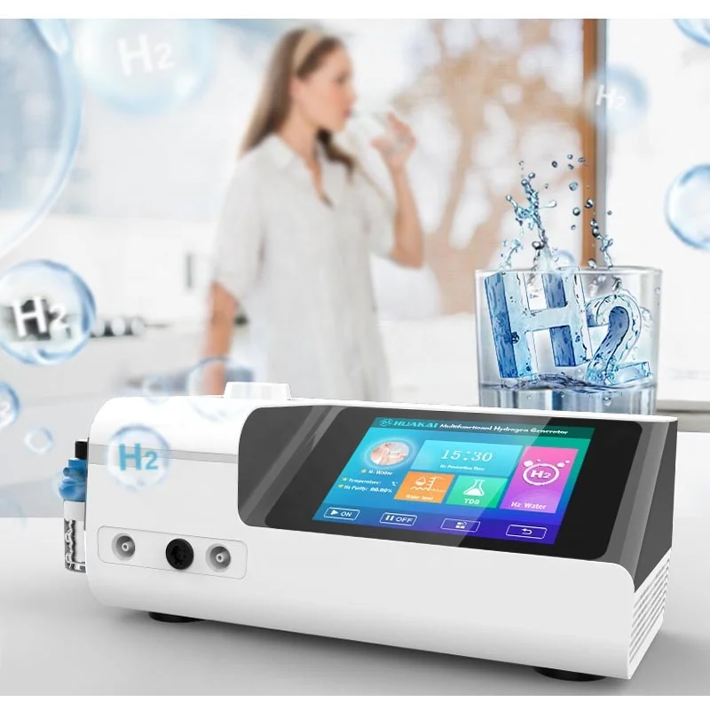 Hydrogen Rich Water Ionizer Machine With Hydrogen Gas Breathing Function Water Electrolysis Hydrogen Generator Hidrogen Water