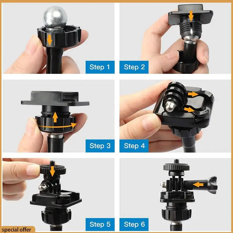 A68Z 4X Webcam Stand 25 Inch Flexible Desk Mount Clamp Gooseneck Stand For Logitech Webcam C930E,C930,C920, C922X,C922, C925E