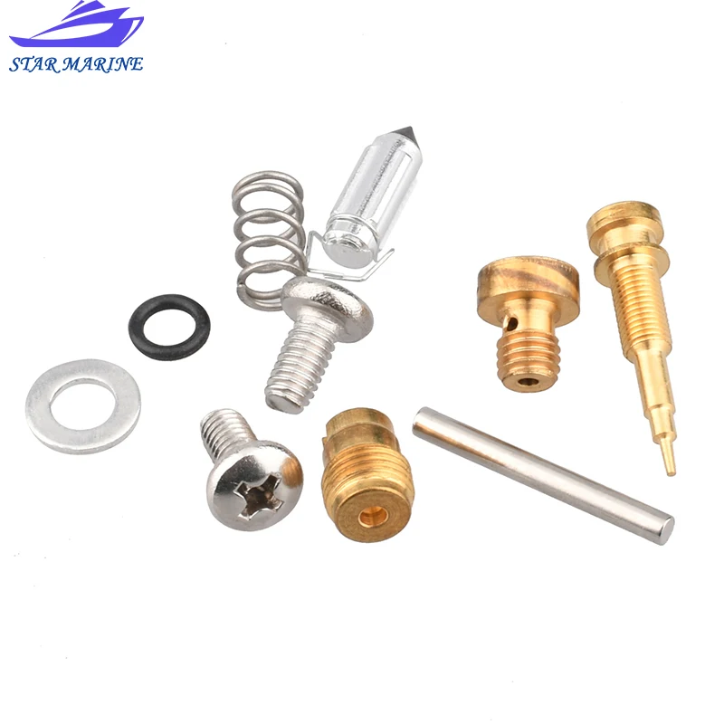 Kit de reparación de carburador 6AH-W0093-00, adecuado para Yamaha F9.9, F13.5, F15, F20, motor fueraborda 6AH-W0093, 6AH-W00993-01, piezas de barco