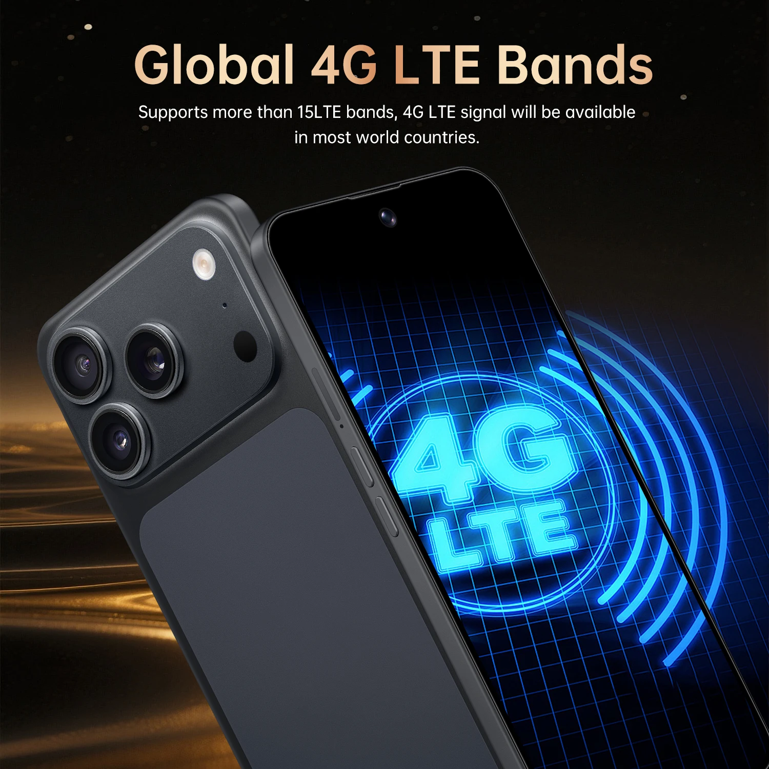 IVMI Smartphone 17Pro Max Android10.0 Dual SIM 6.7"Display 3GB RAM 16GB ROM WIFI Bluetooth Google Play Store 4G Mobile Phones