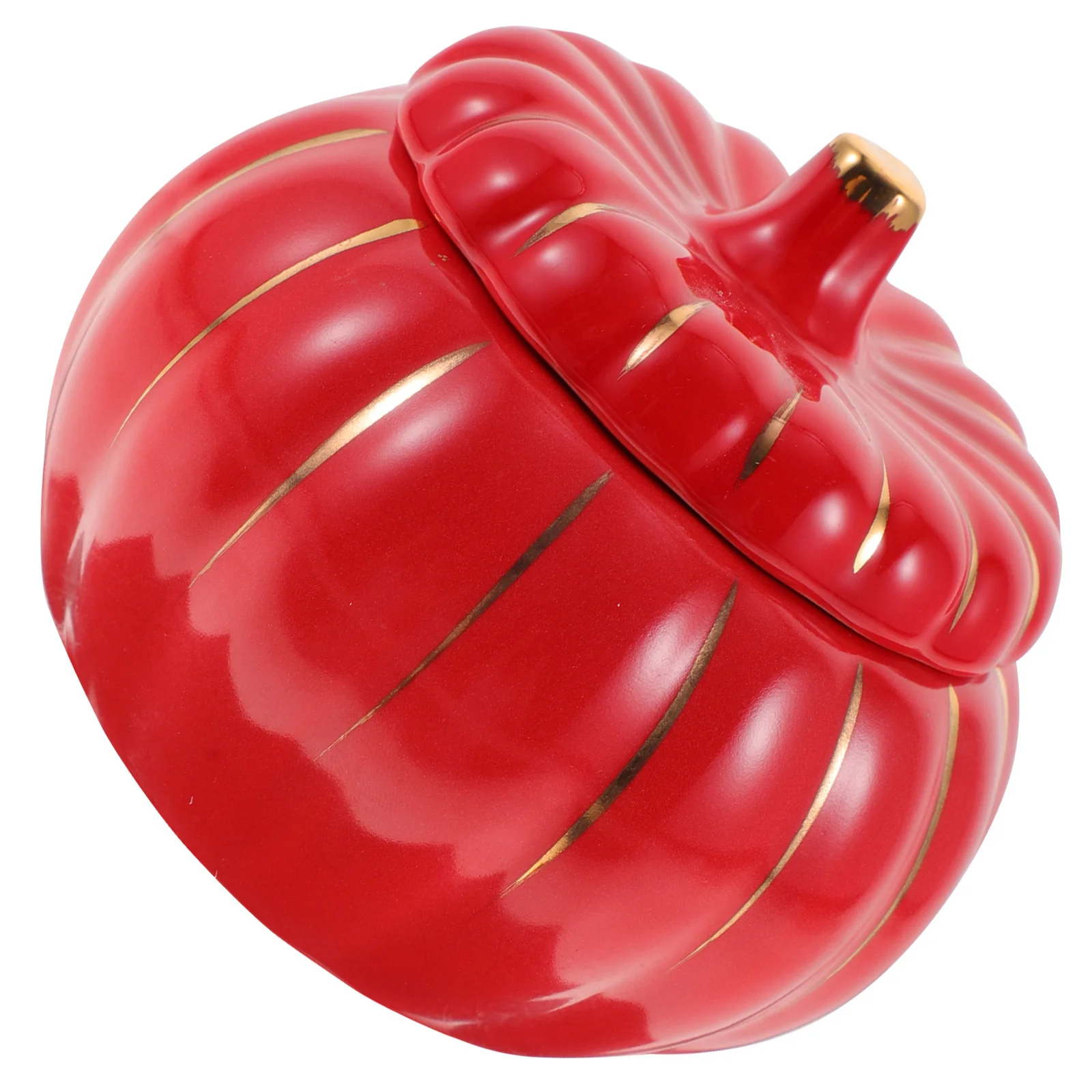 

Pumpkin Shaped Ceramic Bowl Stylish Soup Dessert Container Easy to Move Housewarming Birthday Present for Family Friends