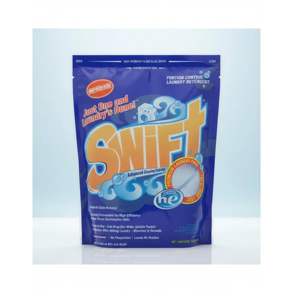 

Eco-Friendly Laundry Detergent Pods for High-Efficiency Washers, Powerful Stain Remover, Septic Safe