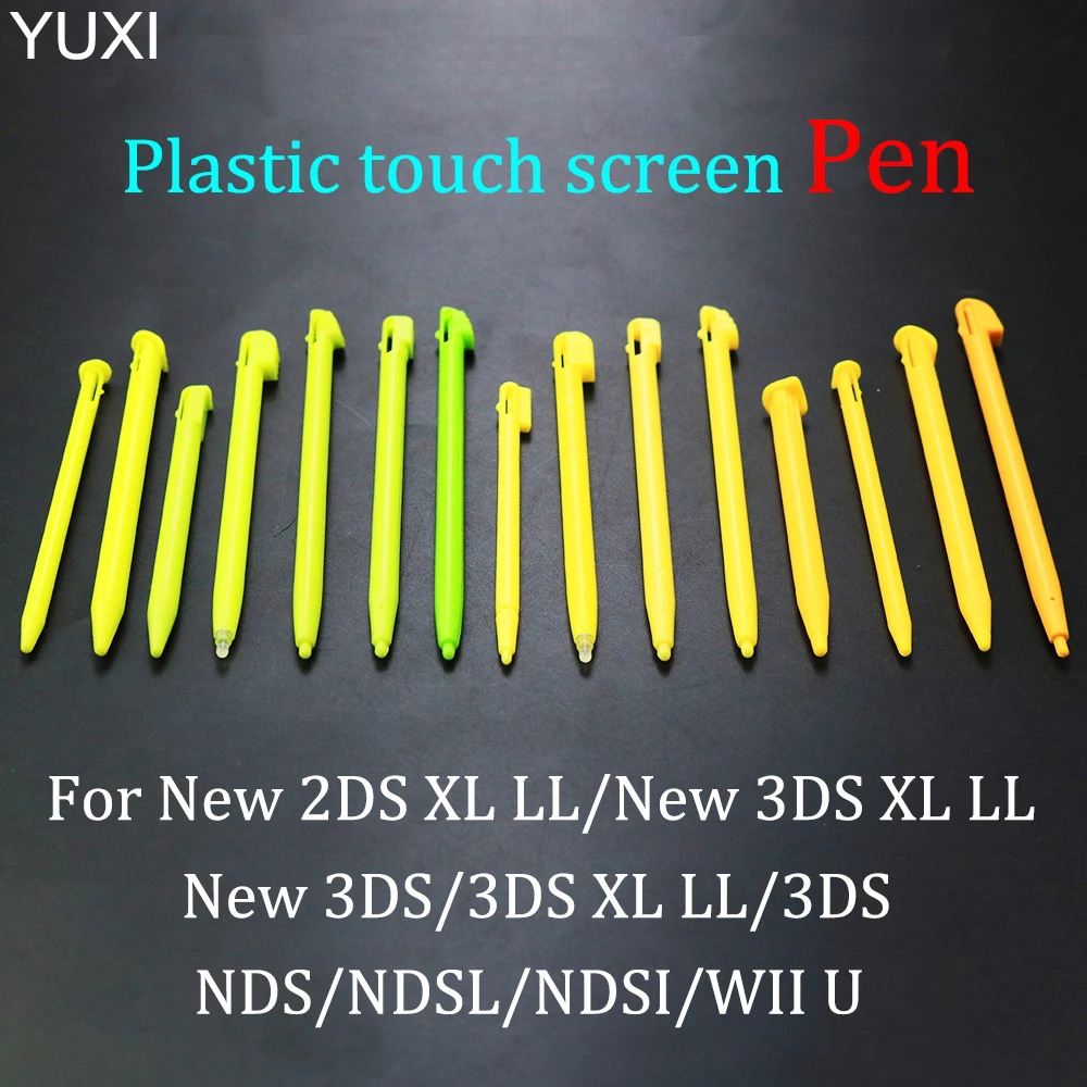 

YUXI 10pcs Plastic Stylus Touch Screen Pen Best Sellers For New 2DS XL LL New 3DS XL LL New 3DS 3DS XL3DS NDS NDSL NDSI WII U