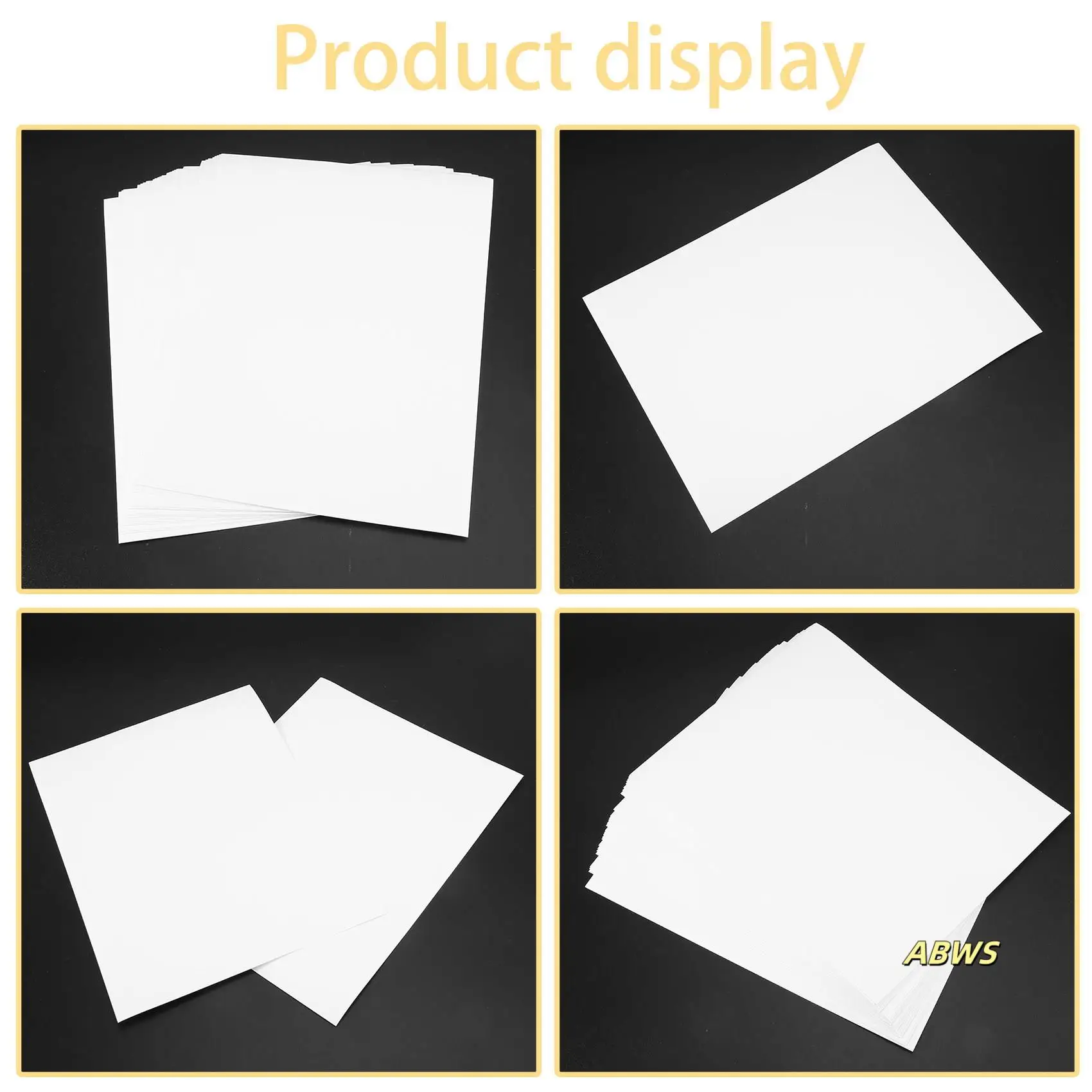 Premium Printable Waterproof Vinyl Sticker Paper For Inkjet And Printer 210X280mm 30 Sheets Matte White Decal Paper