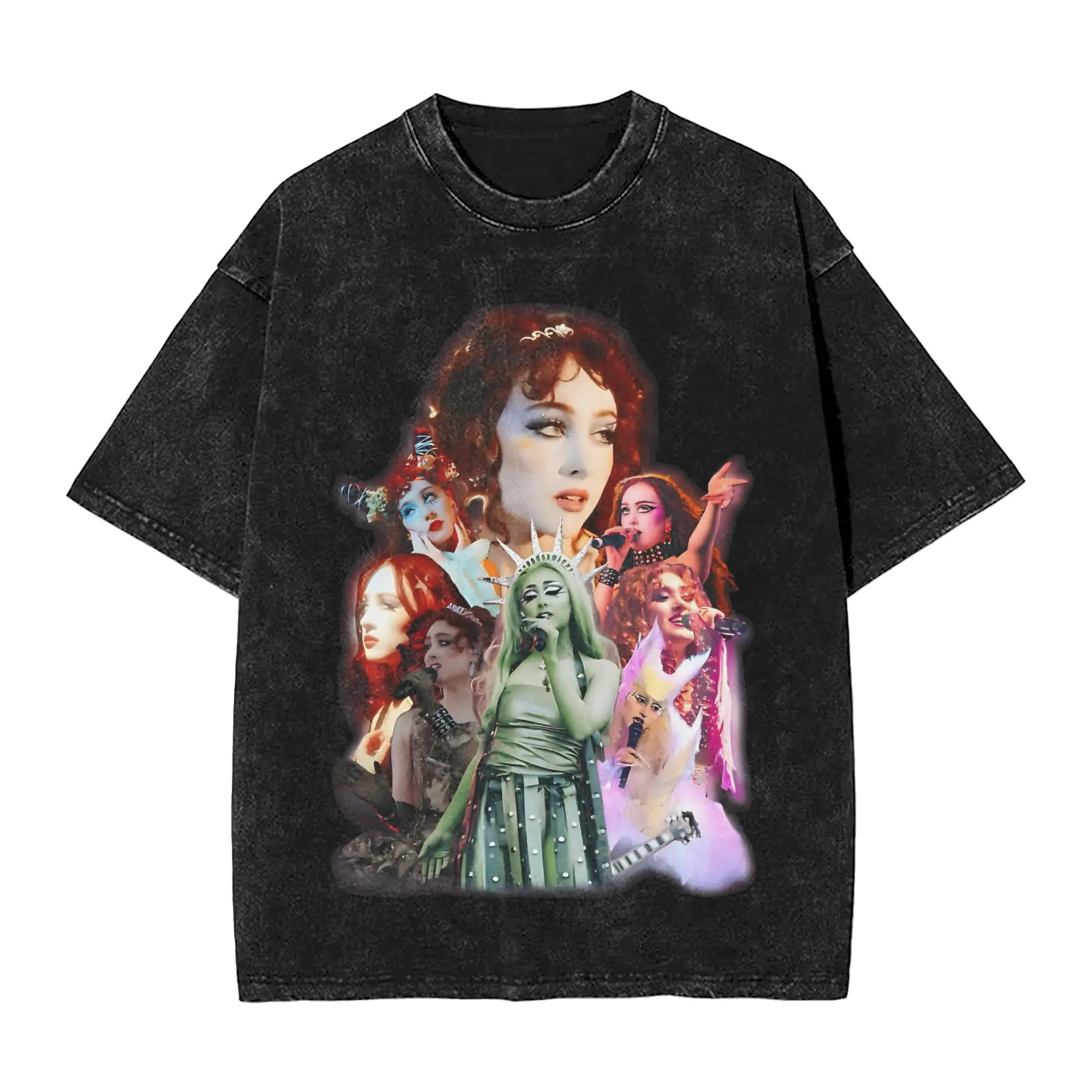 Chappell Roan  Acoustic Version T Shirt Summer  Streetwear T Shirts Cotton Harajuku Tee Shirt For Mens Short-Sleeved Tees