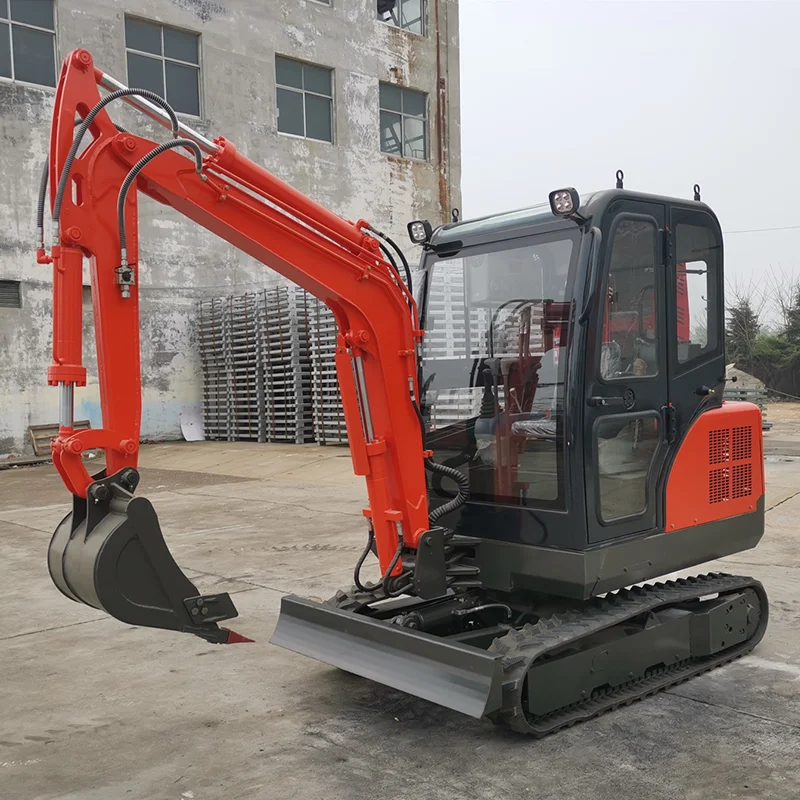 Diesel Heavy-Duty Crawler Excavator with Small Blind Spots Wide Working Vision for Civil Engineering