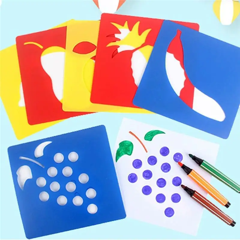 ^Arrival 108PCS Spring Drawing Stencils For Kids Sidewalk Chalk Stencils Painting Outside Large For Kids Toddlers Preschool - view 2