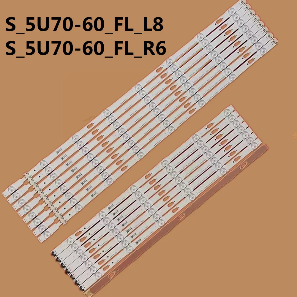 

LED Backlight Strip For UN60JU6500 UN60JU6400 UN60JU6300 UE60KU6000 V5DU-600DCA-R1 V5DU-600DCB-R1 BN96-34805A BN96-34806A