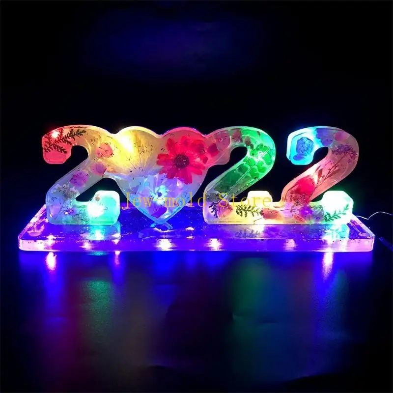 C71B 2022 الحلي قالب من السيليكون سطح المكتب مكتب الديكور قالب لصنع المجوهرات #4