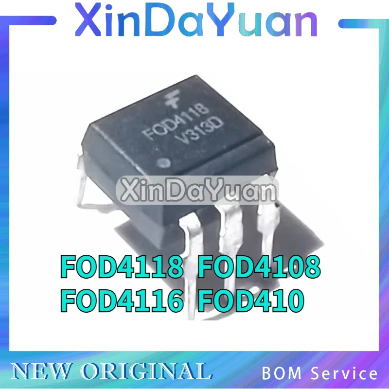 10 pcs FOD4118 FOD4108 FOD410 FOD4116 Optocoupler Isolator Triode Bidirectional Thyristor