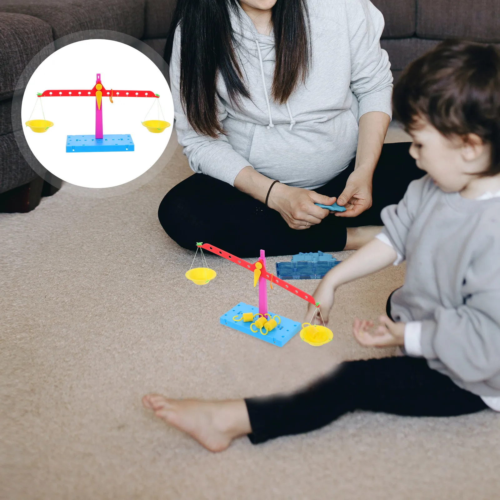 

Leverage Balance DIY Principle Material Toys Experimental Kids Educational Kit Manual