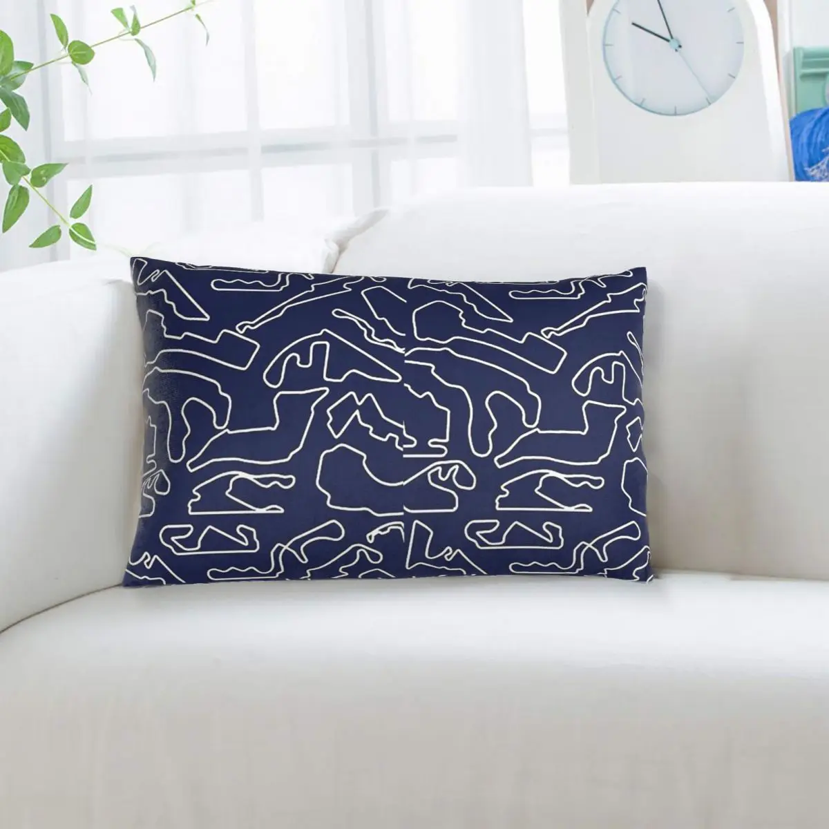 F1 Tracks 2023 Rectangle Pillowcase Cushion Cover Decor Bedroom Bed Home Comfort Throw Pillow
