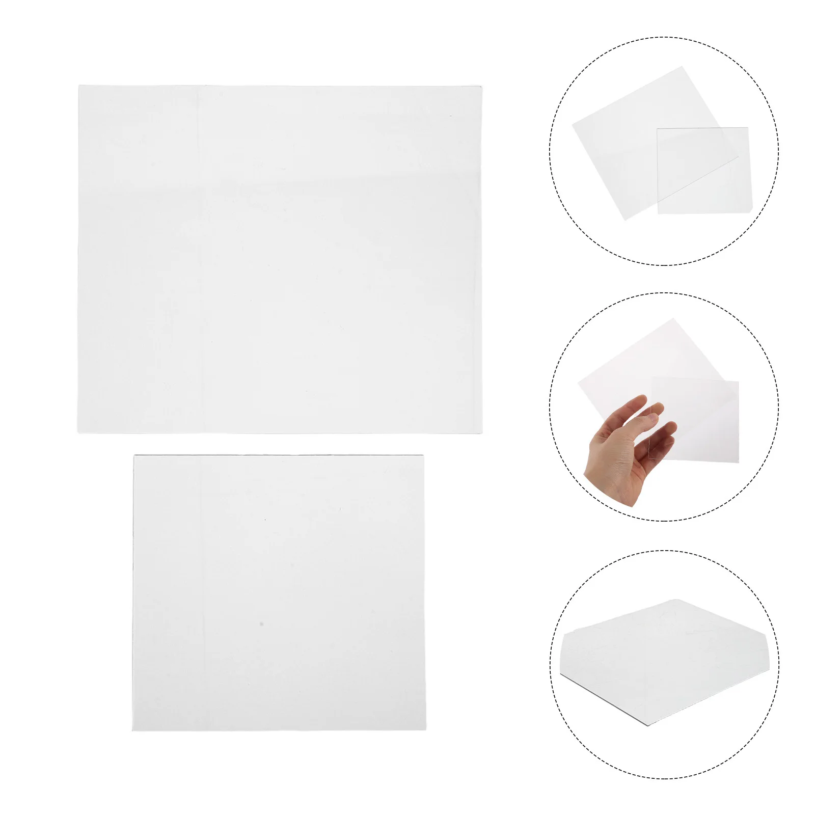 

20Pcs Clear Welding Hood Lens Cover Set High Temperature Protection Replacement for Welding Masks Precision