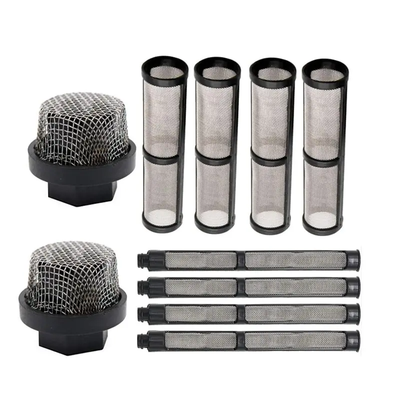 A98E-Airless Spray Filter Screen Set Black Filter Screen Spray Pump Inner Core Filter Screen
