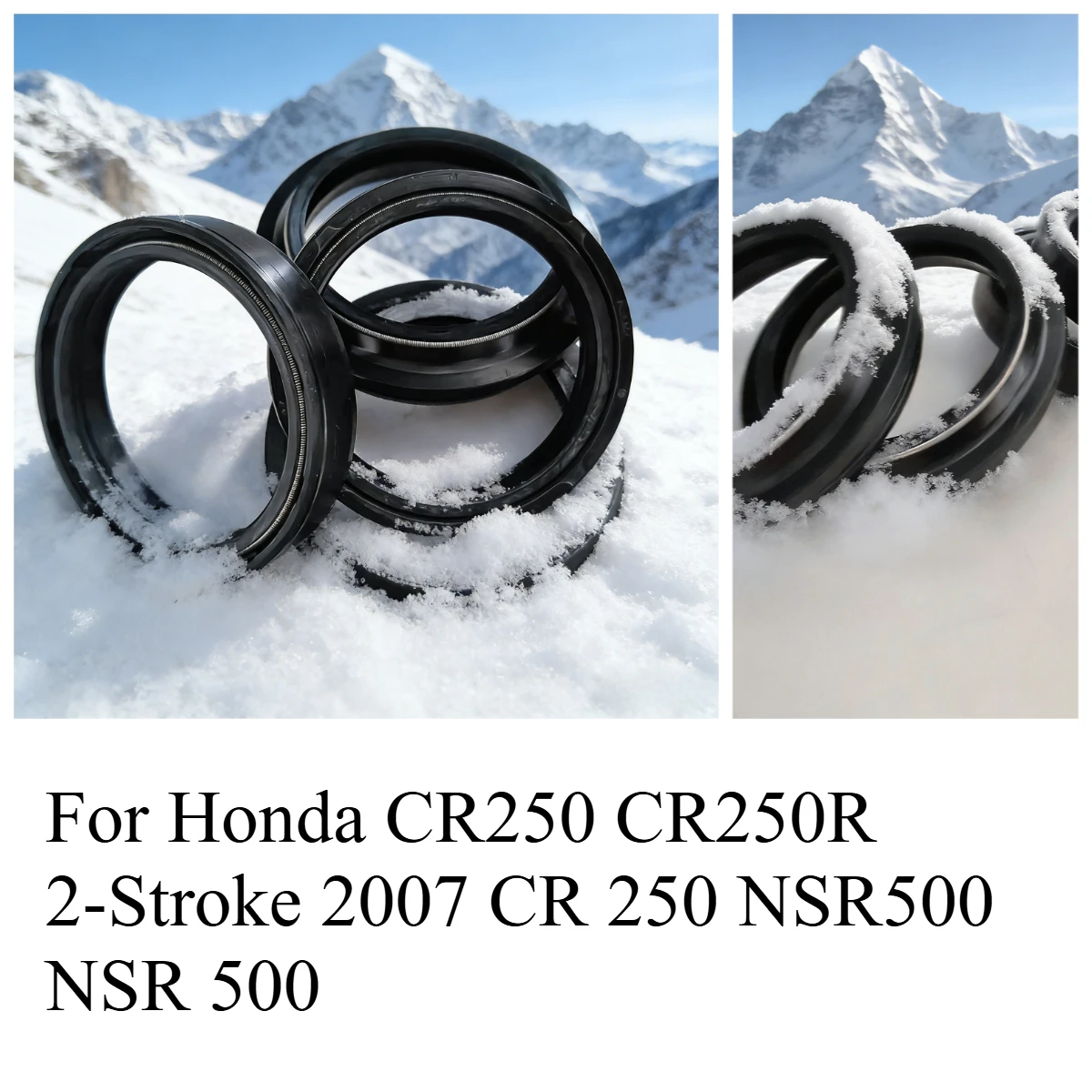 47x58x11 47 58 Front Fork Suspension Damper Oil Seal 47*58 Dust Seal For Honda CR250 CR250R 2-Stroke 2007 CR 250 NSR500 NSR 500