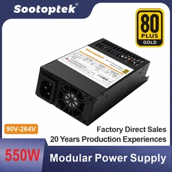 550W moduler Flex 1u 90V-264V ATX mini switching pc power supply for server psu with 4cm cooling fan 110v