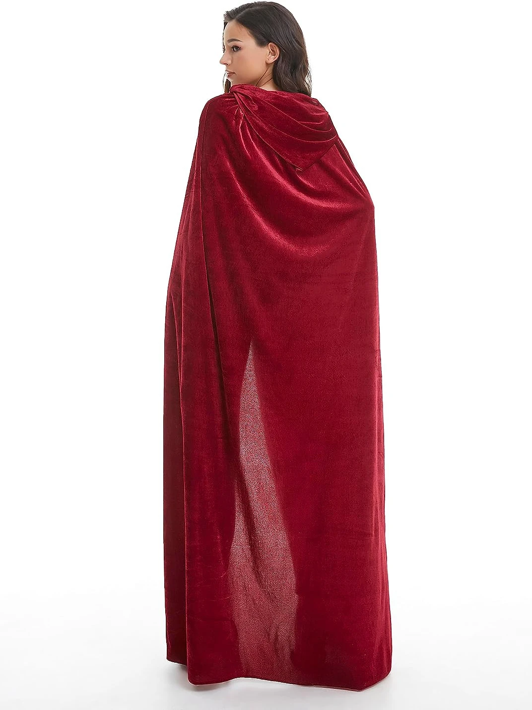 ex طويل تأثيري awl مرحلة الأداء زي loween اخفاء الاسمية متعدد الألوان رقيقة عباءة المرحلة العرقية الزي #2