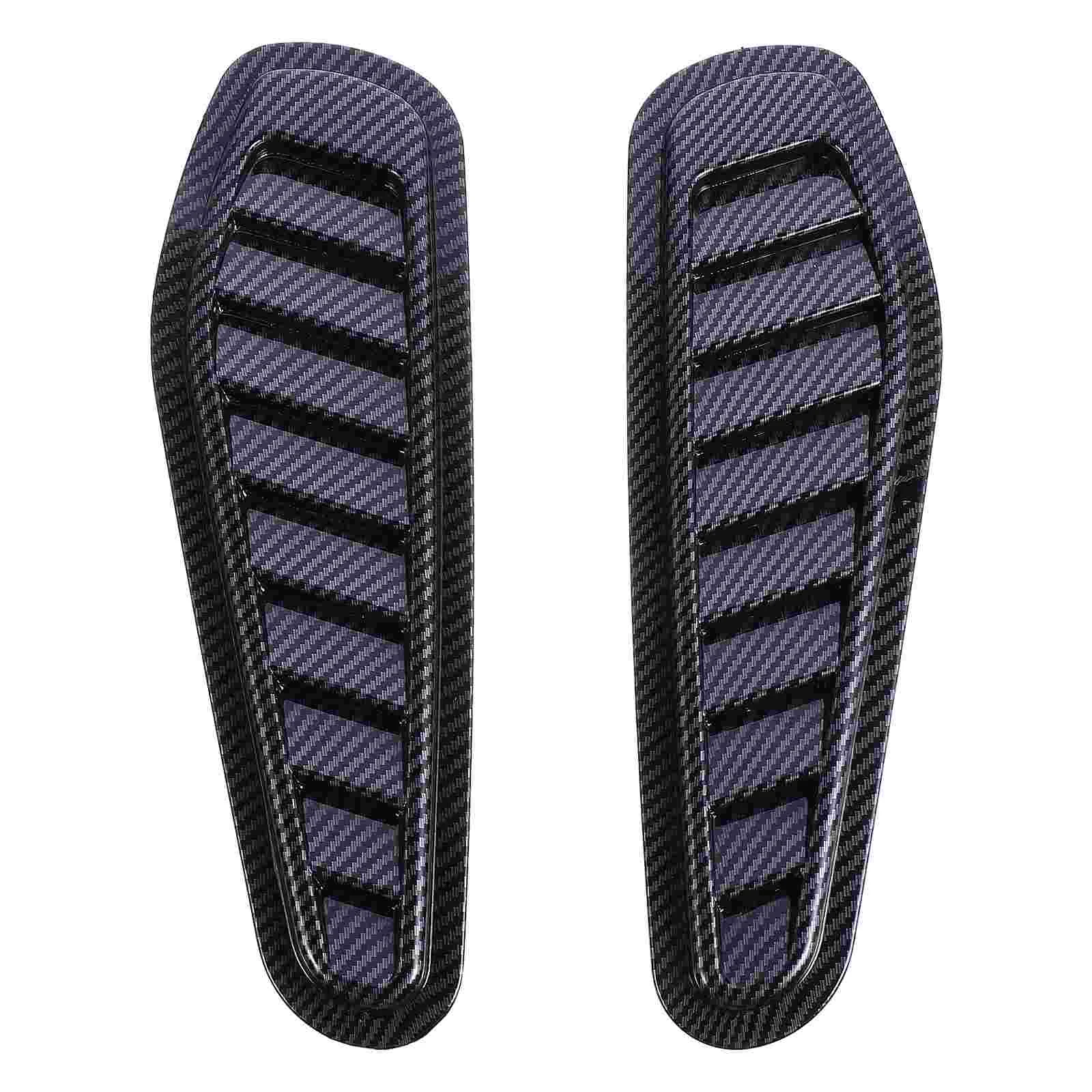 

2Pcs Carbon Ventilation Outlet Stickers Car Accessories No Air Vent Sticker Rust Strong Adhesion