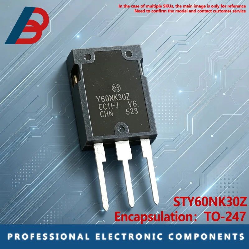 1PCS STY60NK30Z package TO-247 60A300V FET N-channel power field-effect MOSFET