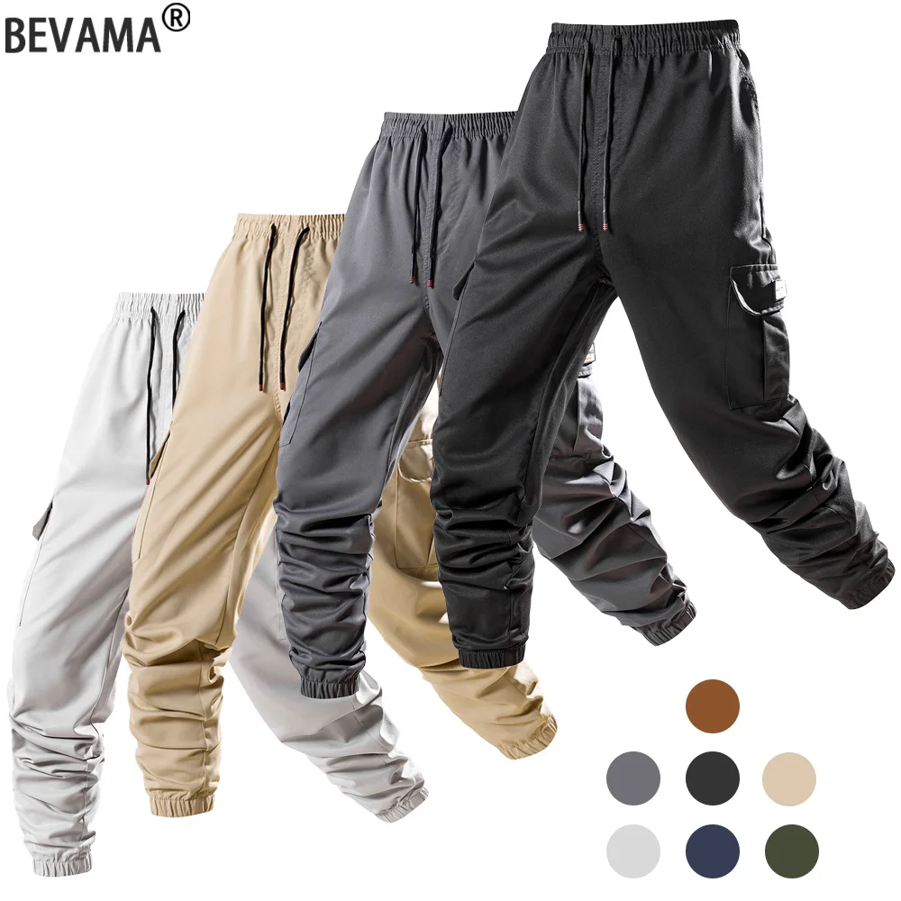 

Men's Cargo Pants Casual Loose Multi Pocket Workwear Comfortable and Breathable Outdoor Sweatpants Trousers Mens Jogger Pants