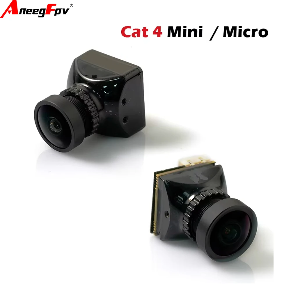 Foxeer Mini Cat / Micro Cat 4 1200TVL Starlight 0,00001 Lux FPV-camera Lage latentie Geluidsarme FPV-camera voor RC FPV Racing Drone