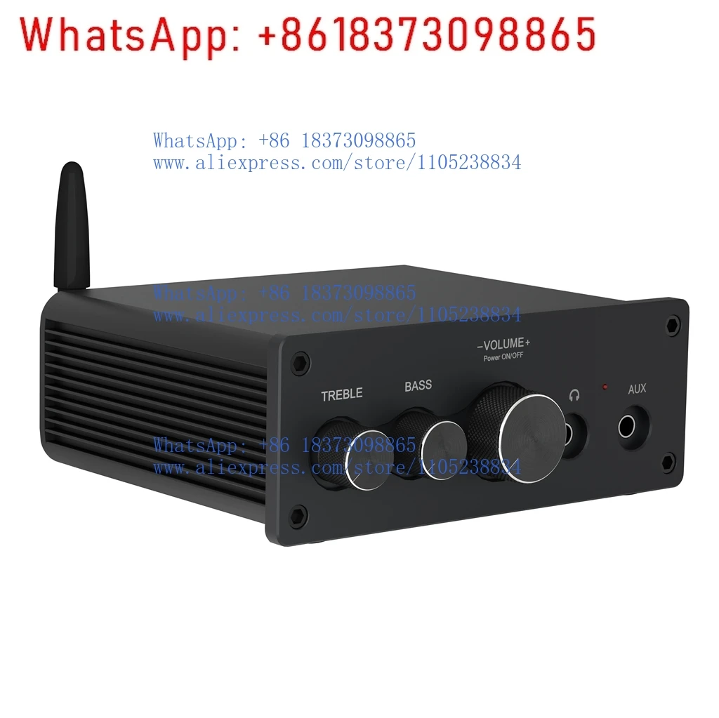 

Домашний аудиоусилитель 100 Вт * 2, Bluetooth, DIY, класс D, для музыки, 2.0, цифровой усилитель звука