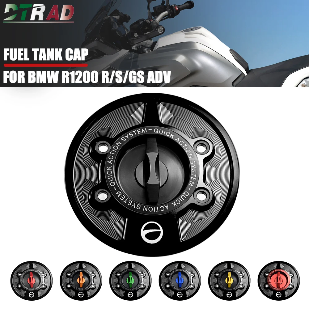 R1200GS R1200R R1200S For BMW R1200 R S GS ADVENTURE Motorcycle Quick Release Fuel Tank Cap Oil Gas Airbox Cover Modified Parts