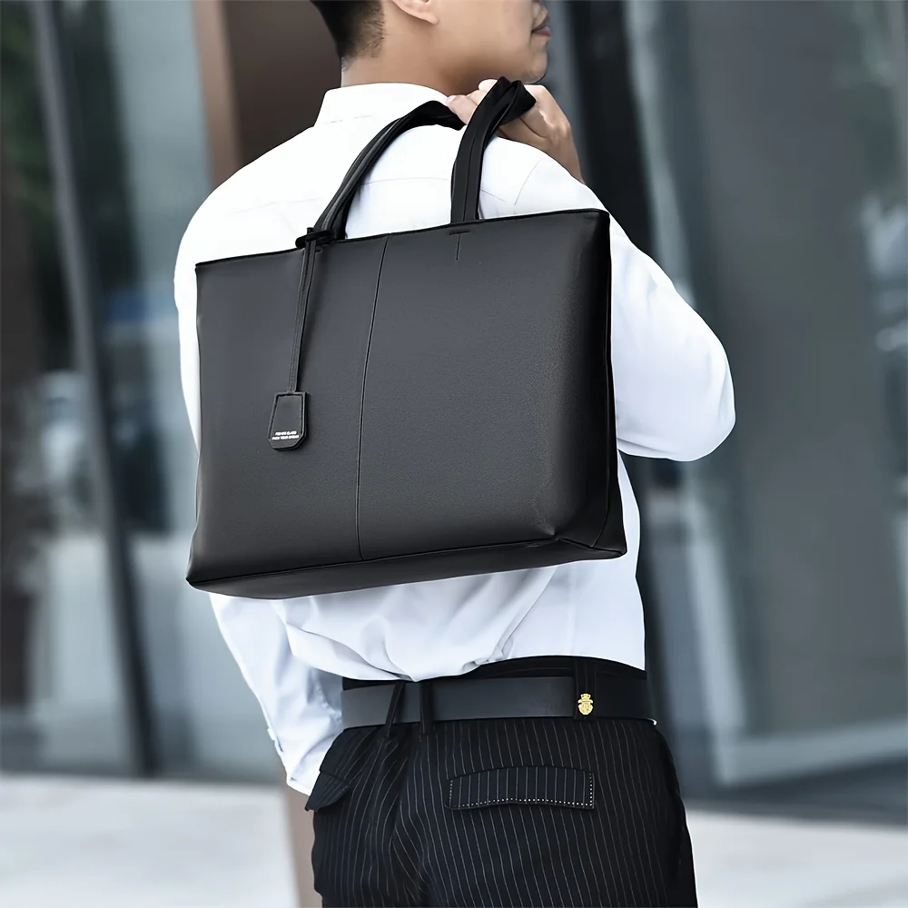 Zaino da uomo in nylon premium: scomparto per laptop da 16 pollici per uso aziendale e in viaggio. Design durevole