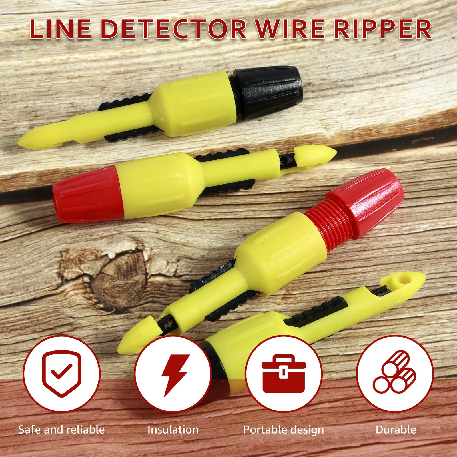 Imagem -02 - Portátil Wire Piercing Probe Kit Piercing Punção Teste Gancho Ferramenta de Teste mm mm Clip Pcs