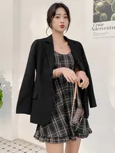 Women Casual Solid Color Blazer Jacket #4