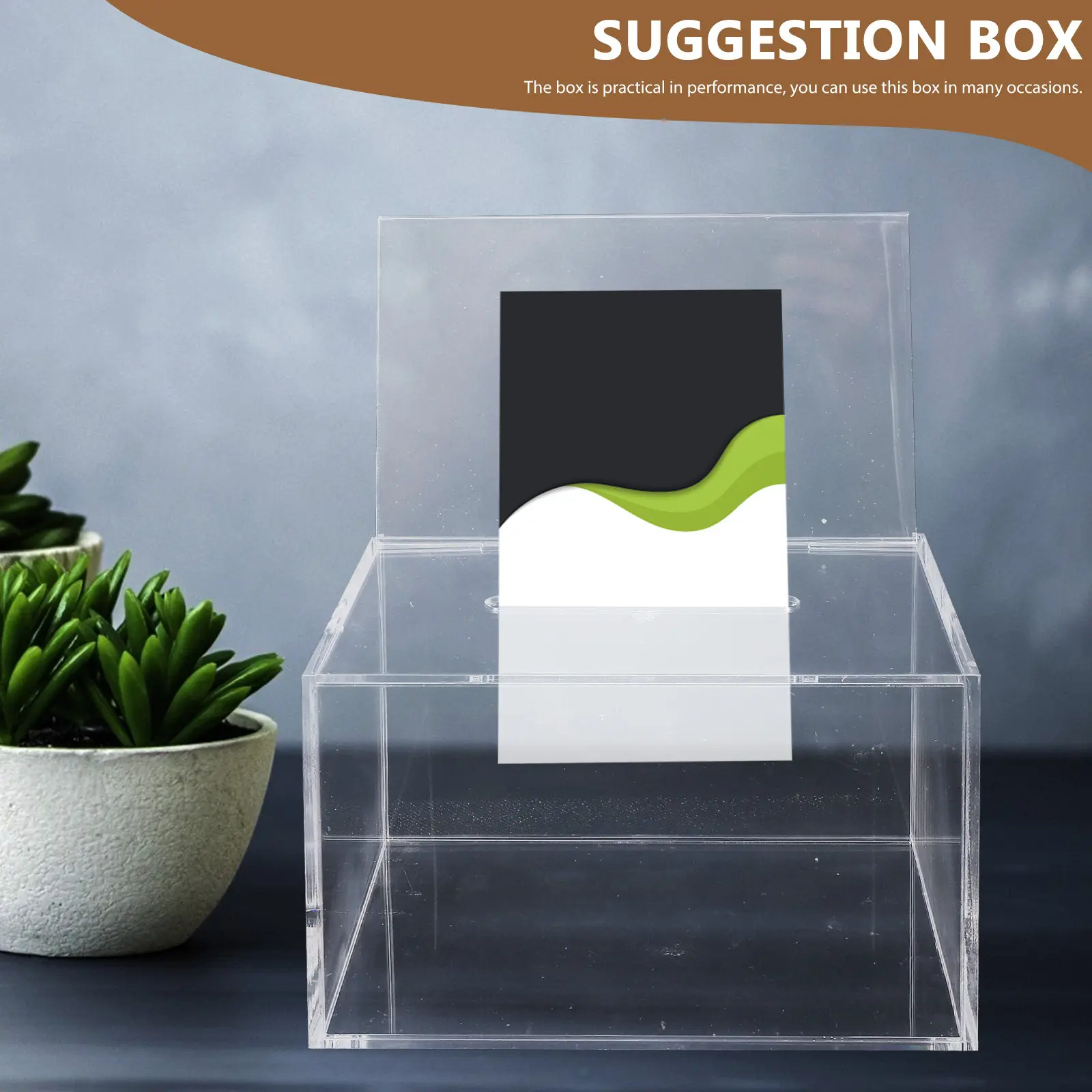 1set-clear-acrylic-donation-box-with-lock-multi-functional-suggestion-ballot-complain-letter-box-for-fundraising-voting-use