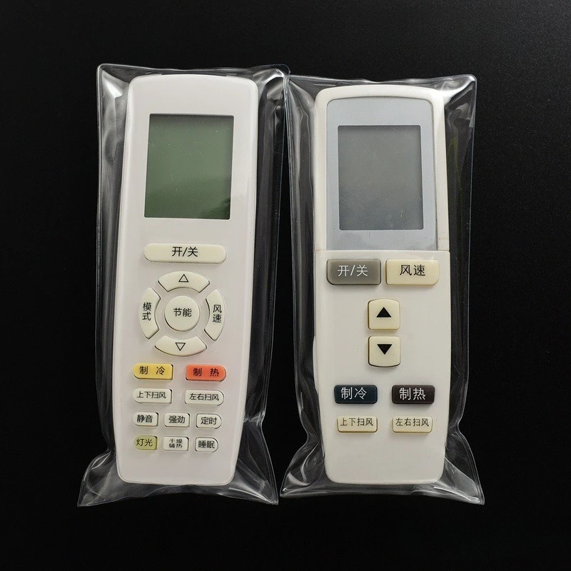 Transparent Remote Control Cover PVC Film Dust-proof Waterproof Sheath Air Condition/TV Remote Control Accessories