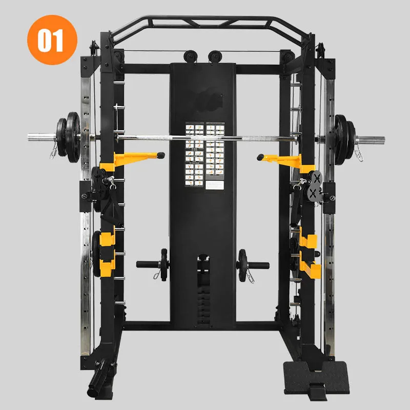 Commercial Bodybuilding Integrated Training Multi Functional Gym Equipment Trainer multifunction smith Machine